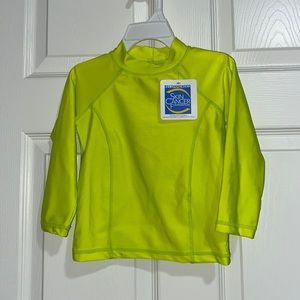 🫶🏼Sun & sky kids bright yellow sun protector long sleeve top